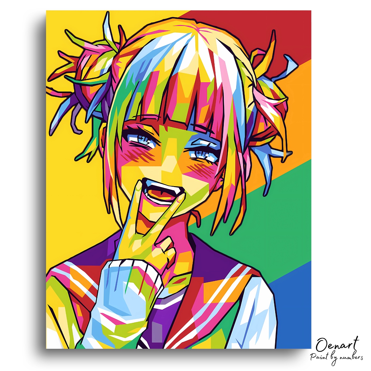 My Hero Academia: Himiko Toga - Pop Art - Anime Paint By Numbers Kit