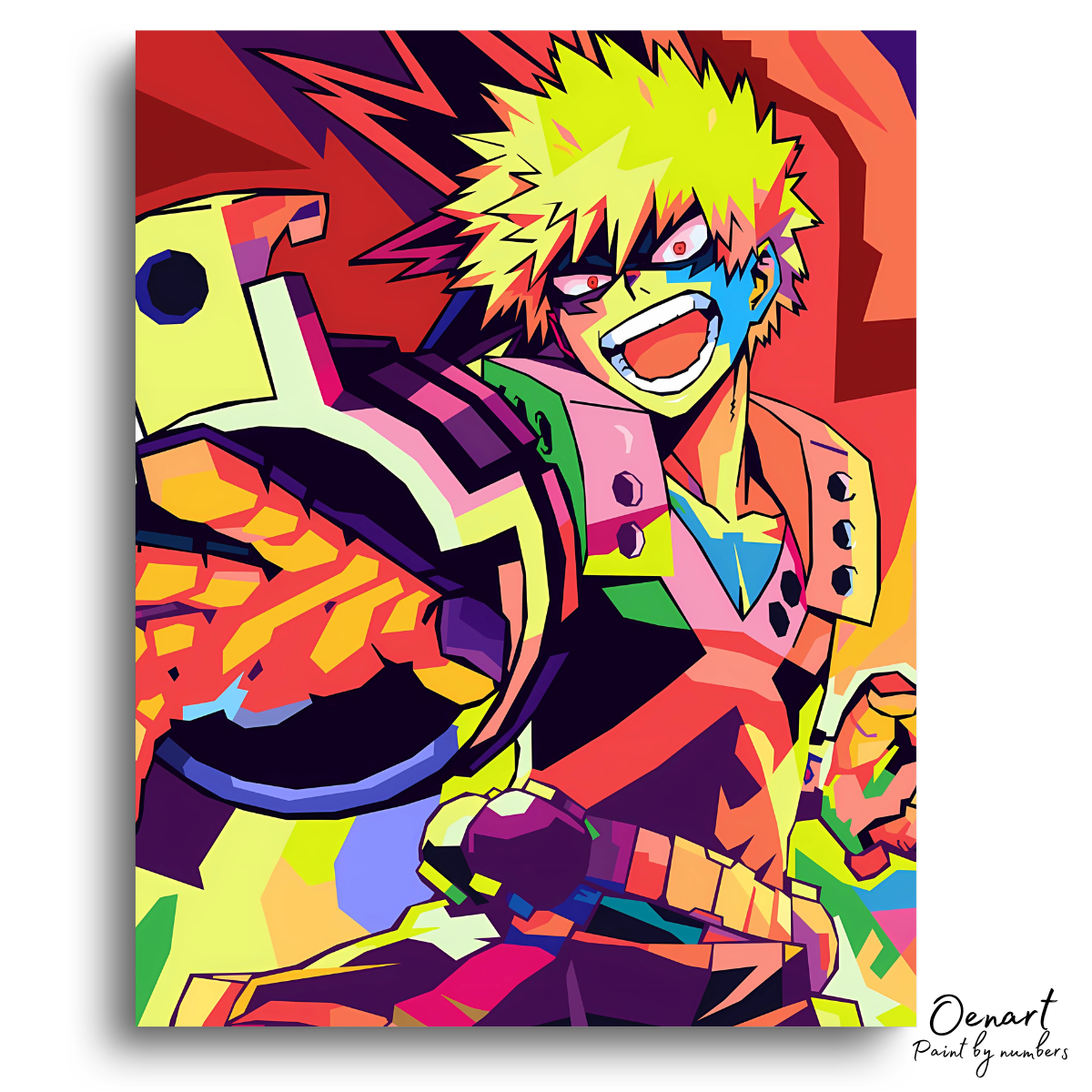 My Hero Academia: Kacchan - Anime Paint By Numbers Kit