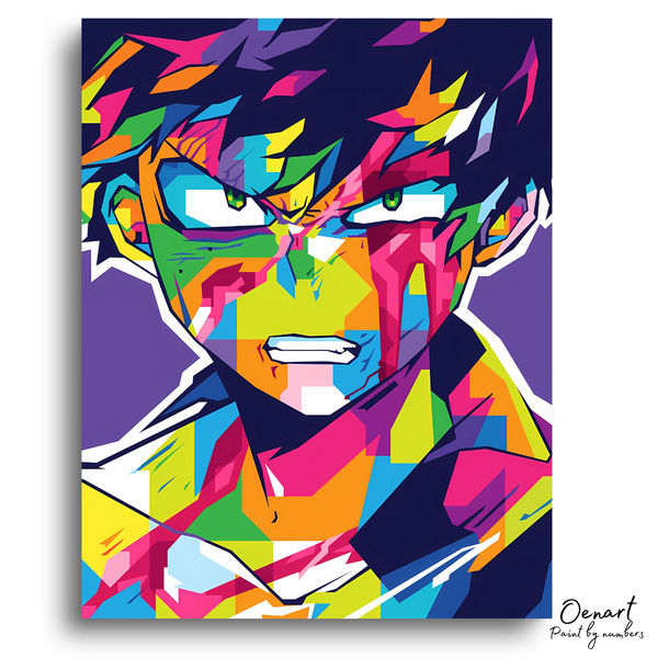 My Hero Academia: Midoriya After Fight Pop Art - Anime Diamond Painting