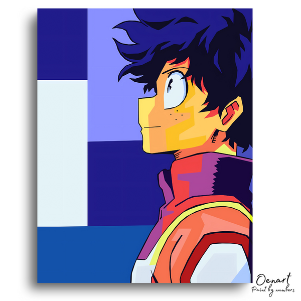 My Hero Academia: Midoriya Pop Art - Anime Diamond Painting