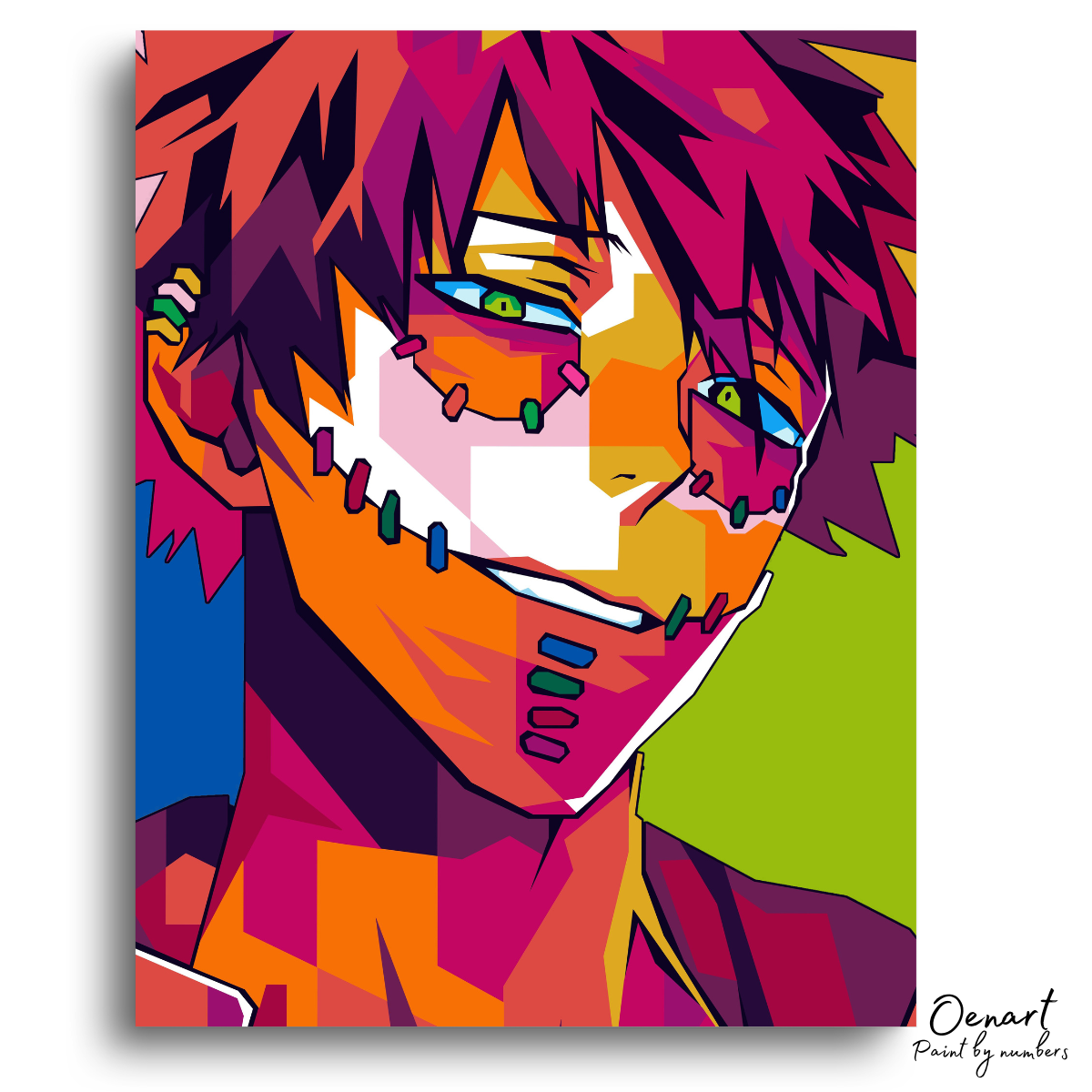 My Hero Academia: Toya Todoroki - Anime Paint By Numbers Kit