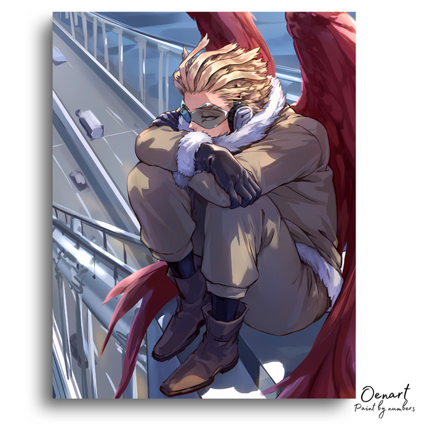 My Hero Academia: Wing Hero Hawks - Anime Diamond Painting