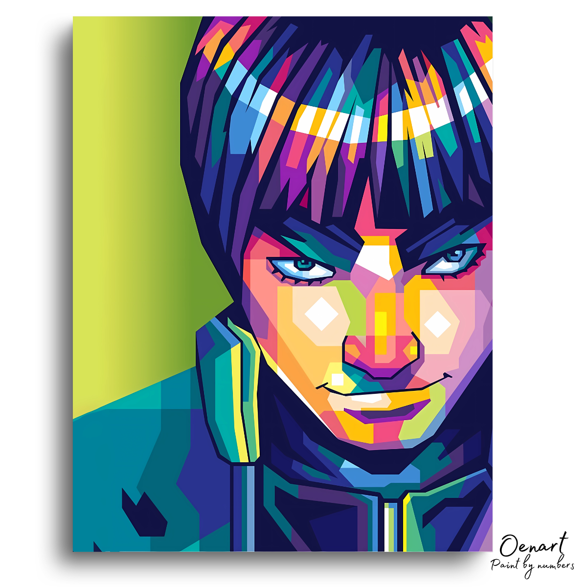 Naruto Shippuden: Guy Pop Art - Anime Paint By Numbers Kit