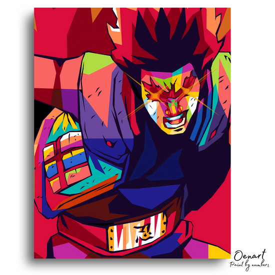 Naruto Shippuden: Guy The 8th Gate - Anime Diamond Painting
