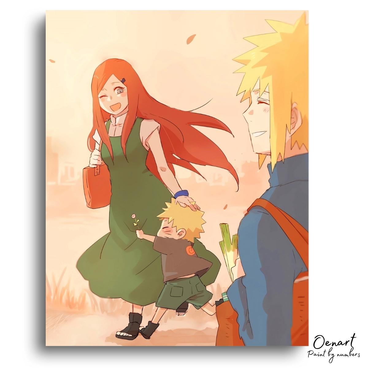 Naruto Shippuden: Happy Times - Anime Paint By Numbers Kit