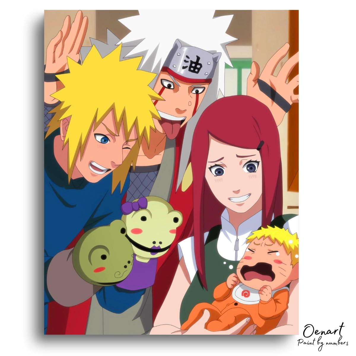 Naruto Shippuden: Kiddo - Anime Paint By Numbers Kit