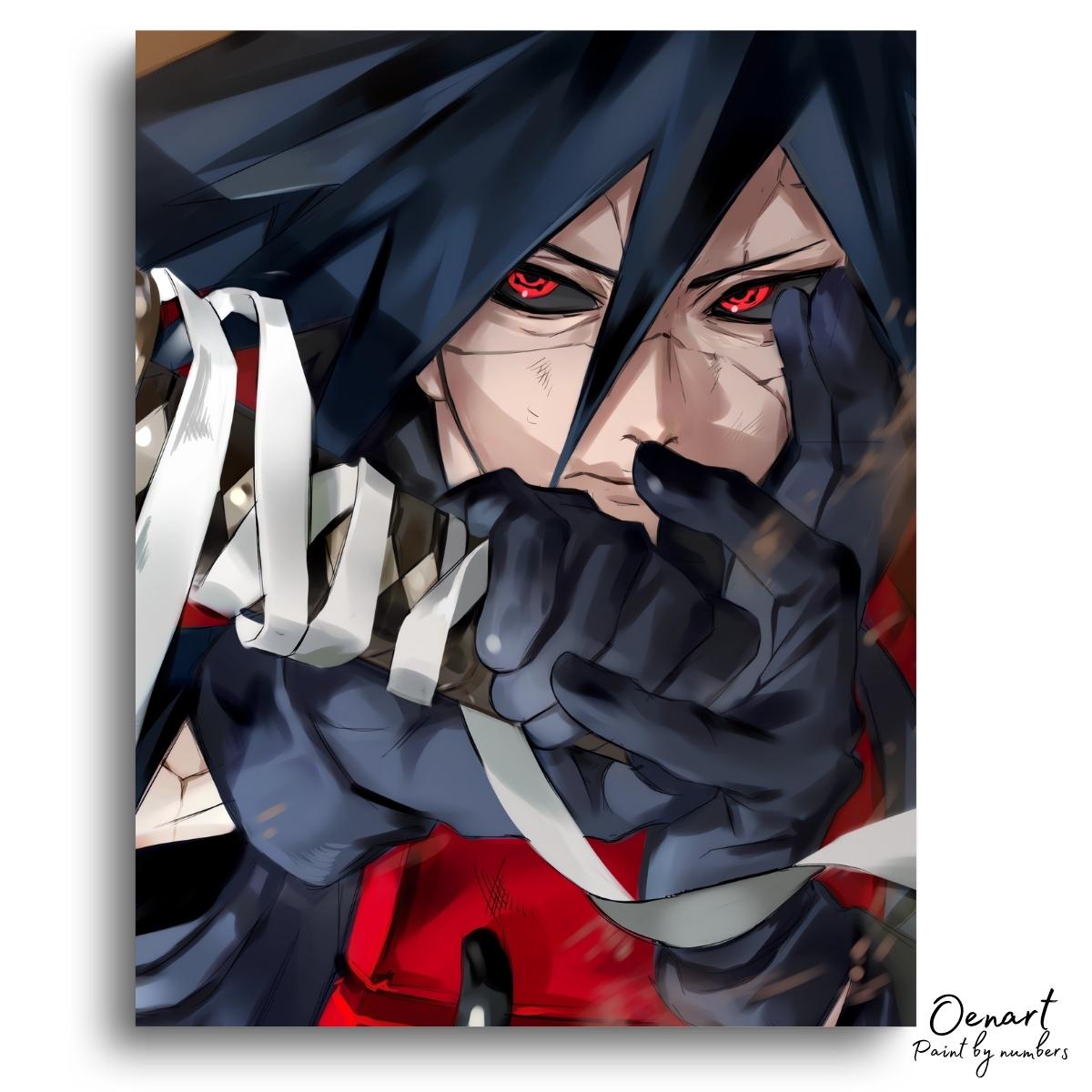 Naruto Shippuden: Madara' Anger - Anime Paint By Numbers Kit