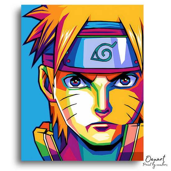 Naruto Shippuden: Naruto Wpap Pop Art - Anime Diamond Painting