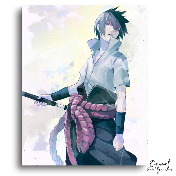 Naruto Shippuden: Sasuke - Anime Paint By Numbers Kit