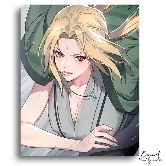 Naruto Shippuden: Tsunade - Anime Paint By Numbers Kit