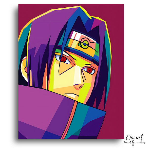 Naruto Shippuden: Uchiha Itachi - Anime Paint By Numbers Kit