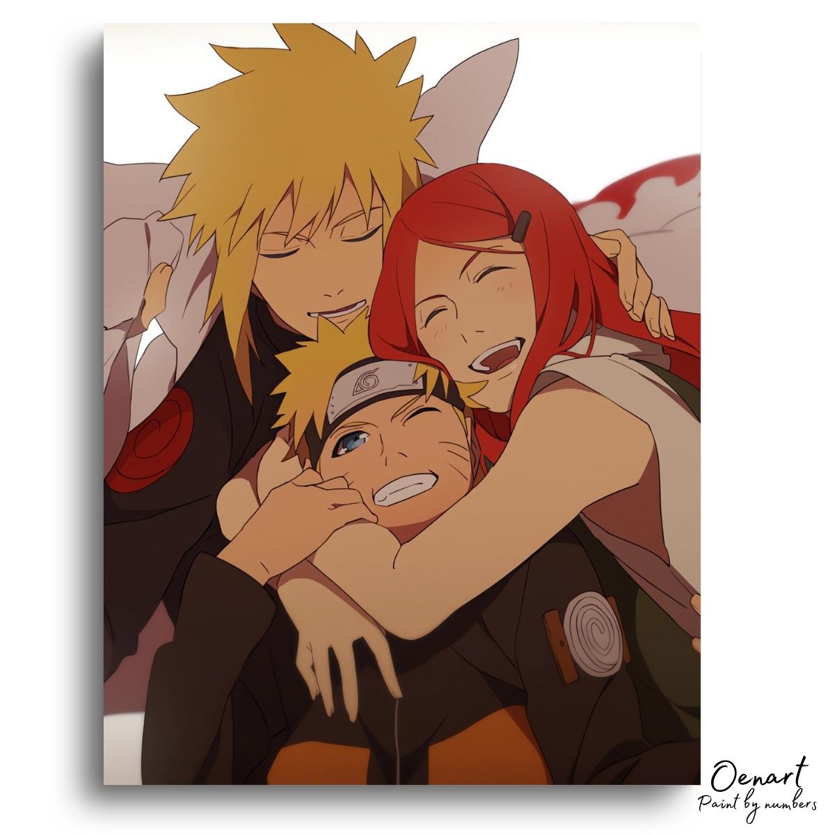 Naruto Shippuden: Uzumaki Family - Anime Paint By Numbers Kit