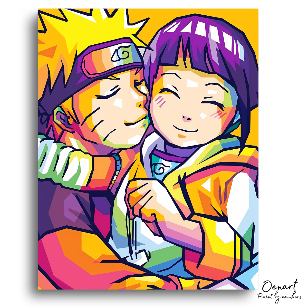 Naruto x Hinata - Anime Paint By Numbers Kit