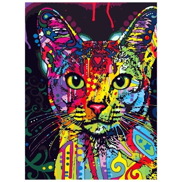 Neon Cat: Childrens Art Set