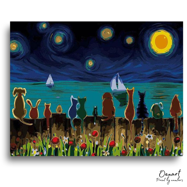 Night View: Childrens Art Set