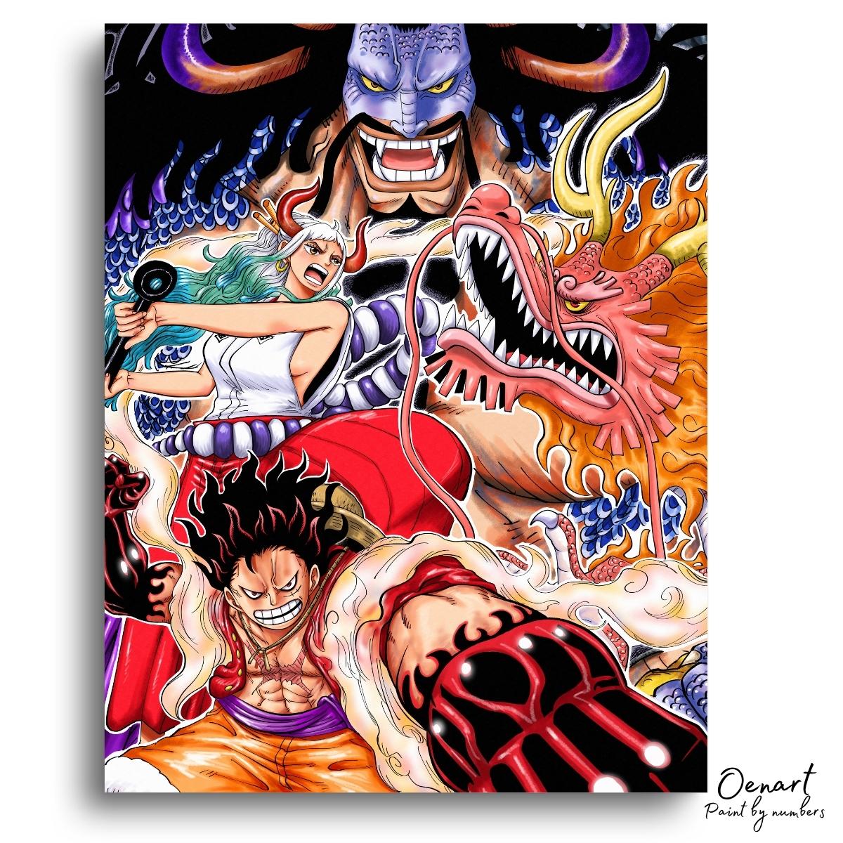 One Piece: Fantasy - Anime Paint By Numbers Kit