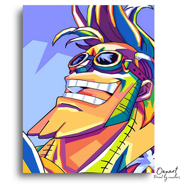 One Piece: Franky Pop Art - Anime Diamond Painting