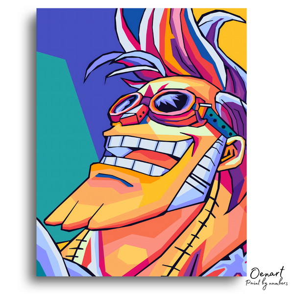 One Piece: Franky Wpap Art - Anime Diamond Painting