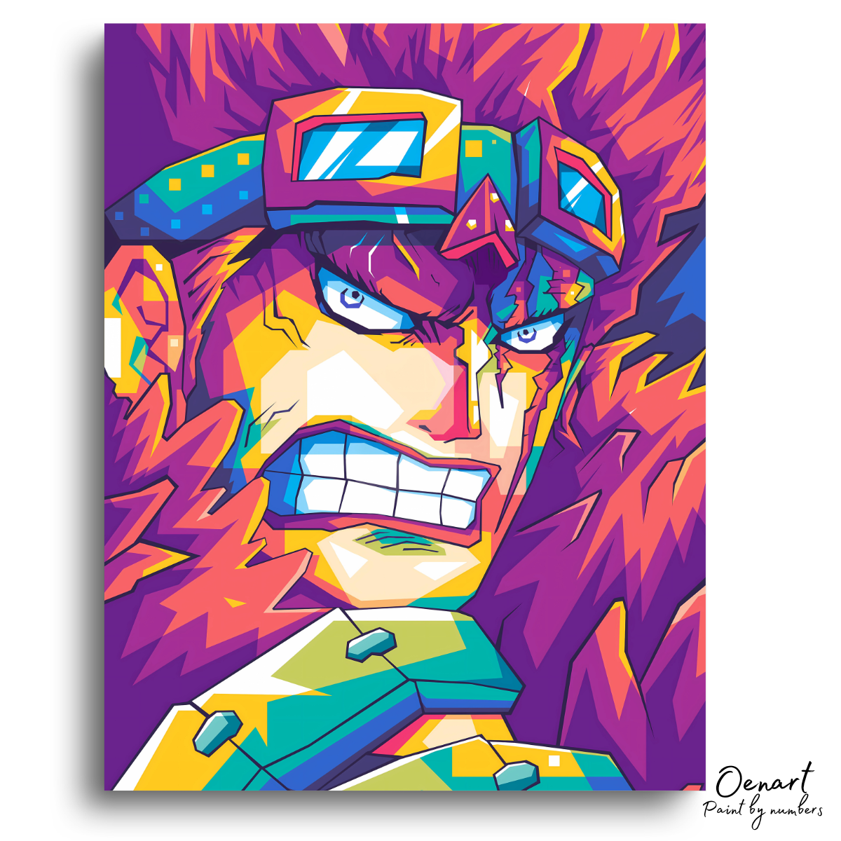 One Piece: Kid Pop Art - Anime Paint By Numbers Kit