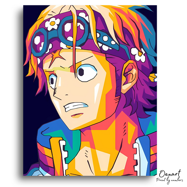 One Piece: Koby Pop Art - Anime Diamond Painting