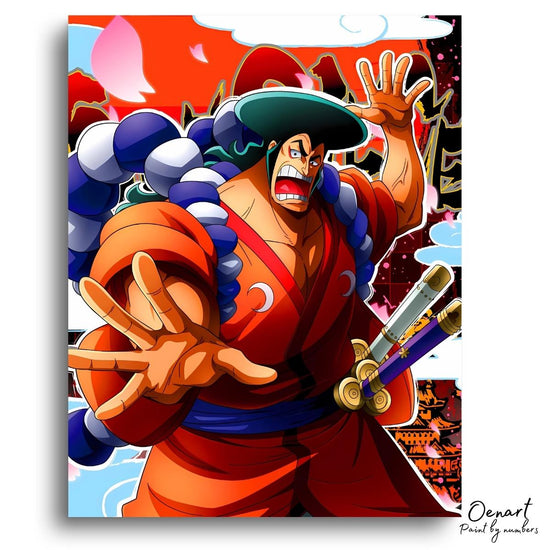 One Piece: Kozuki Oden - Anime Paint By Numbers Kit