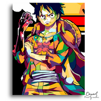 One Piece: Monkey D Luffy - Anime Diamond Painting