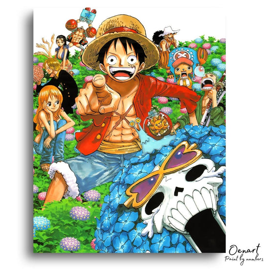 One Piece: Mugiwara Crew - Anime Diamond Painting