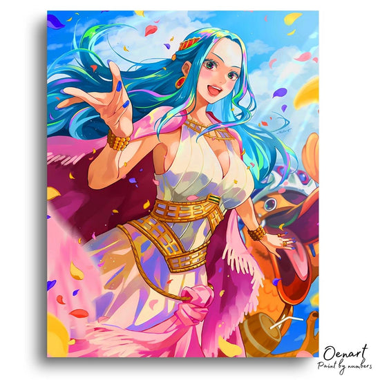 One Piece: Nefertari Vivi - Anime Paint By Numbers Kit