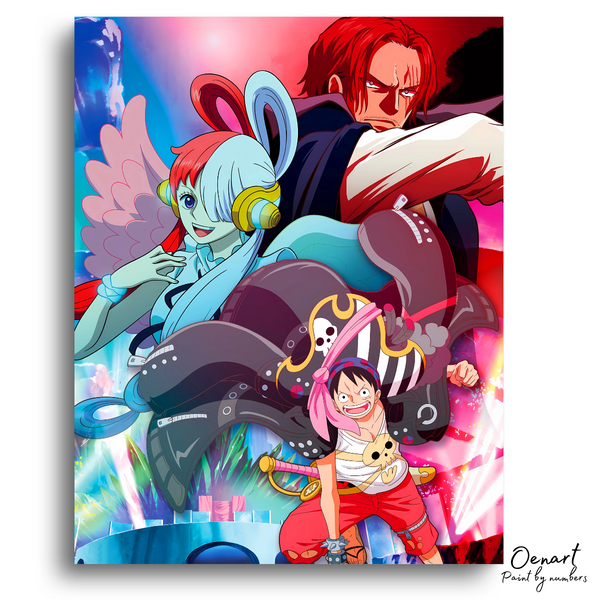 One Piece: Red - Anime Diamond Painting