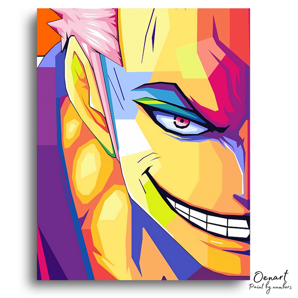 One Piece: Zoro King Of Hell Pop Art - Anime Diamond Painting