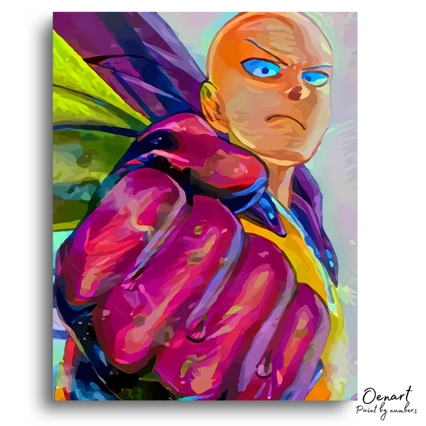 One Punch Man: Saitama Art - Anime Diamond Painting