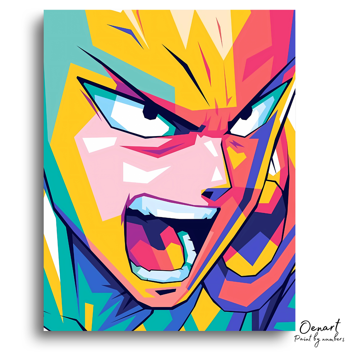 One Punch Man: Saitama Face - Anime Diamond Painting