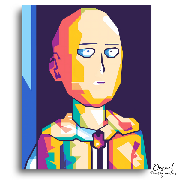 One Punch Man: Saitama Ok - Anime Diamond Painting