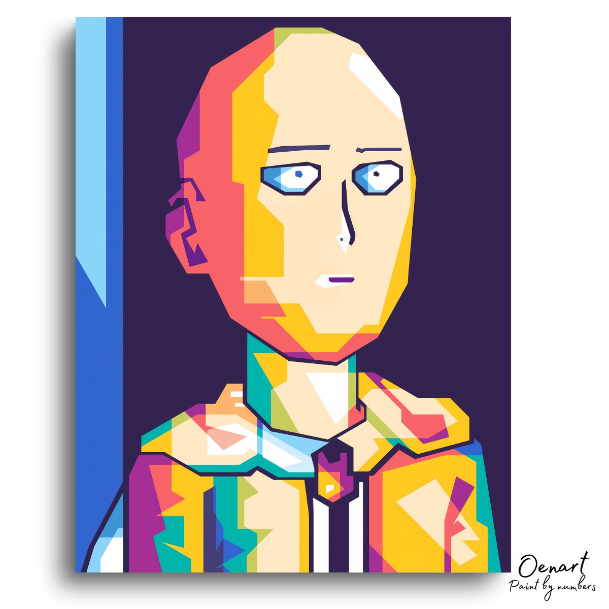 One Punch Man: Saitama Ok - Anime Paint By Numbers Kit