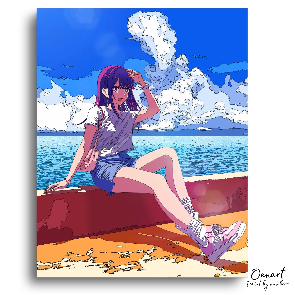 Oshi no Ko: By The Sea - Anime Paint By Numbers Kit