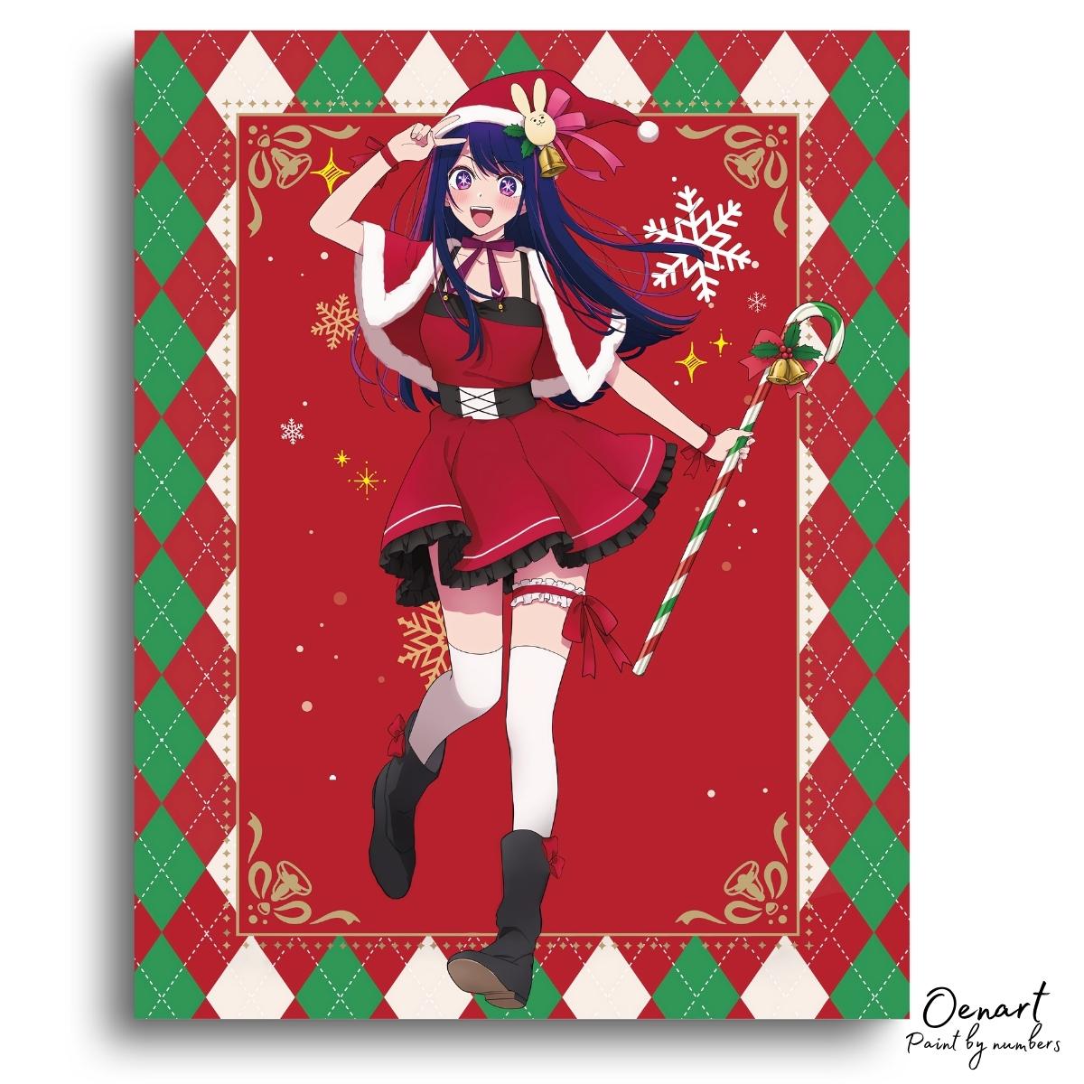 Oshi no Ko: Christmas - Anime Paint By Numbers Kit