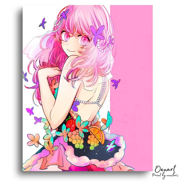 Oshi no Ko: Flower Dress - Anime Paint By Numbers Kit