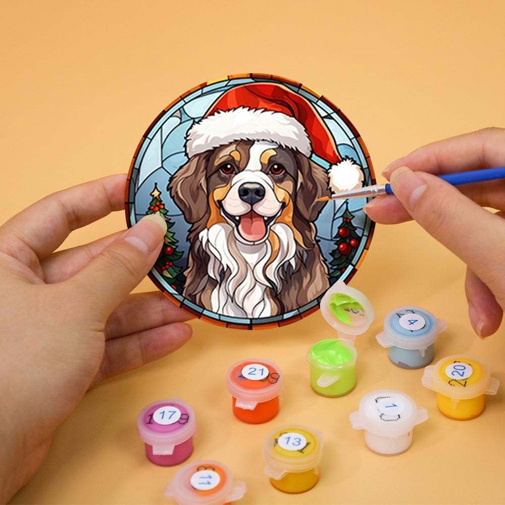 Pets Paint by Numbers Coaster Set