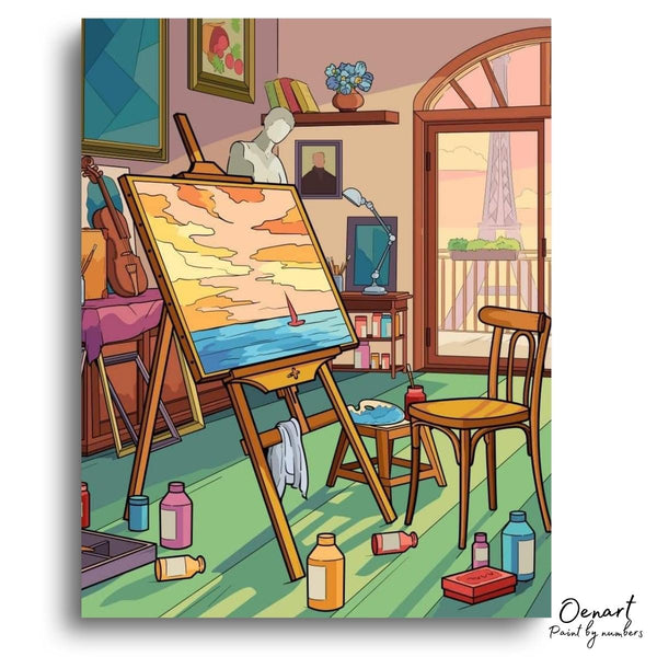 Painting Studio: Paint By Numbers Kit