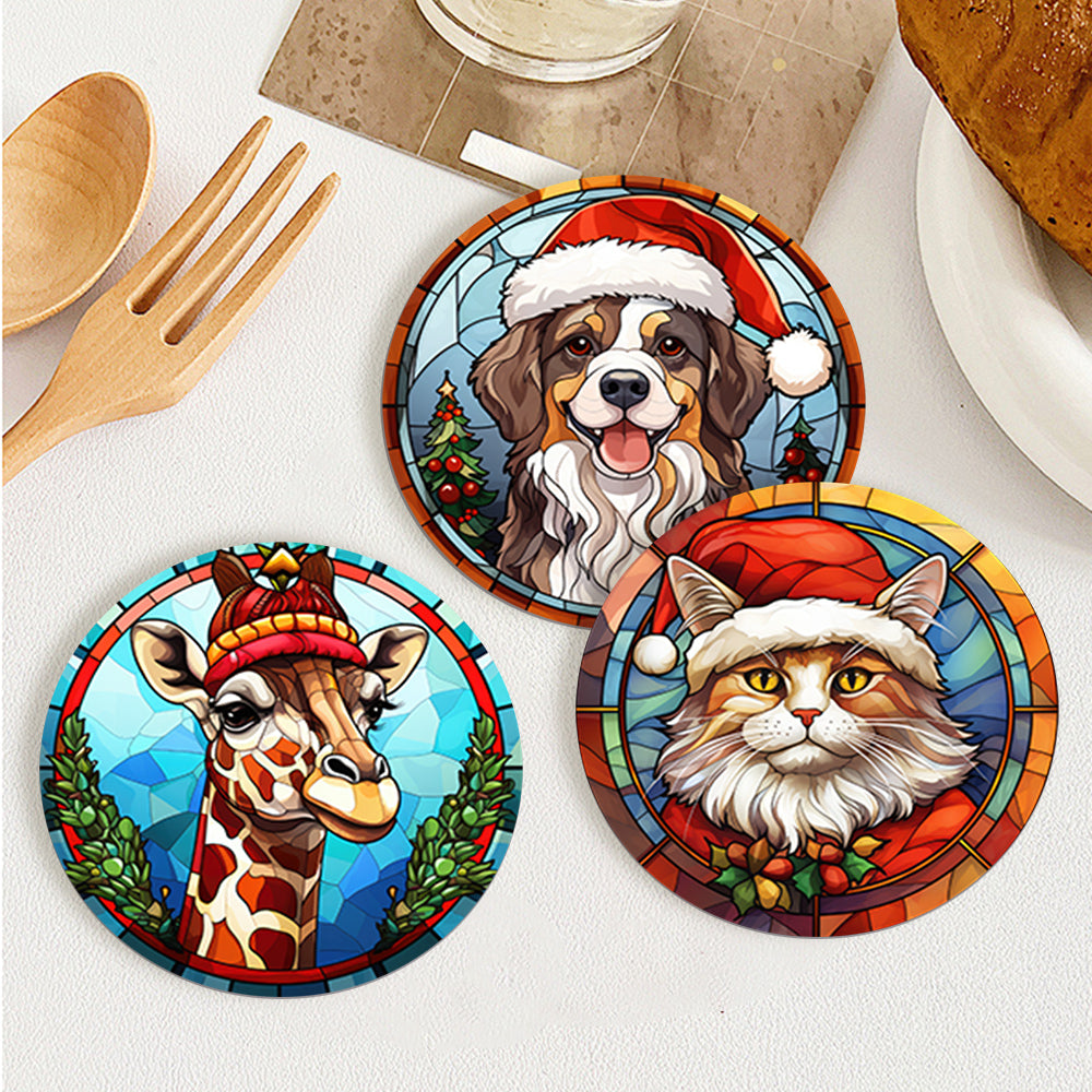 Pets Paint by Numbers Coaster Set