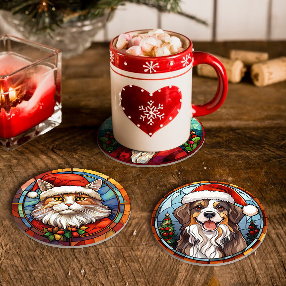 Pets Paint by Numbers Coaster Set