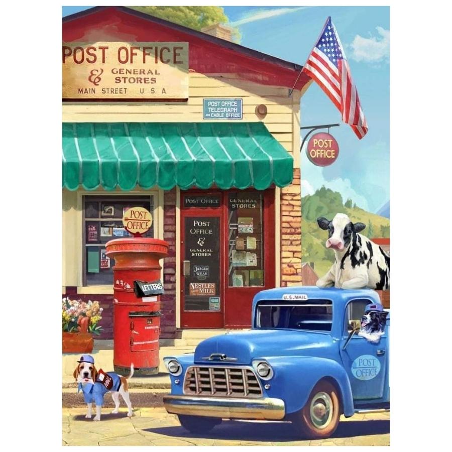 Post Office: Paint By Numbers Kit