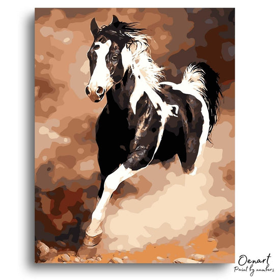 Running Horse - Paint By Numbers Kit