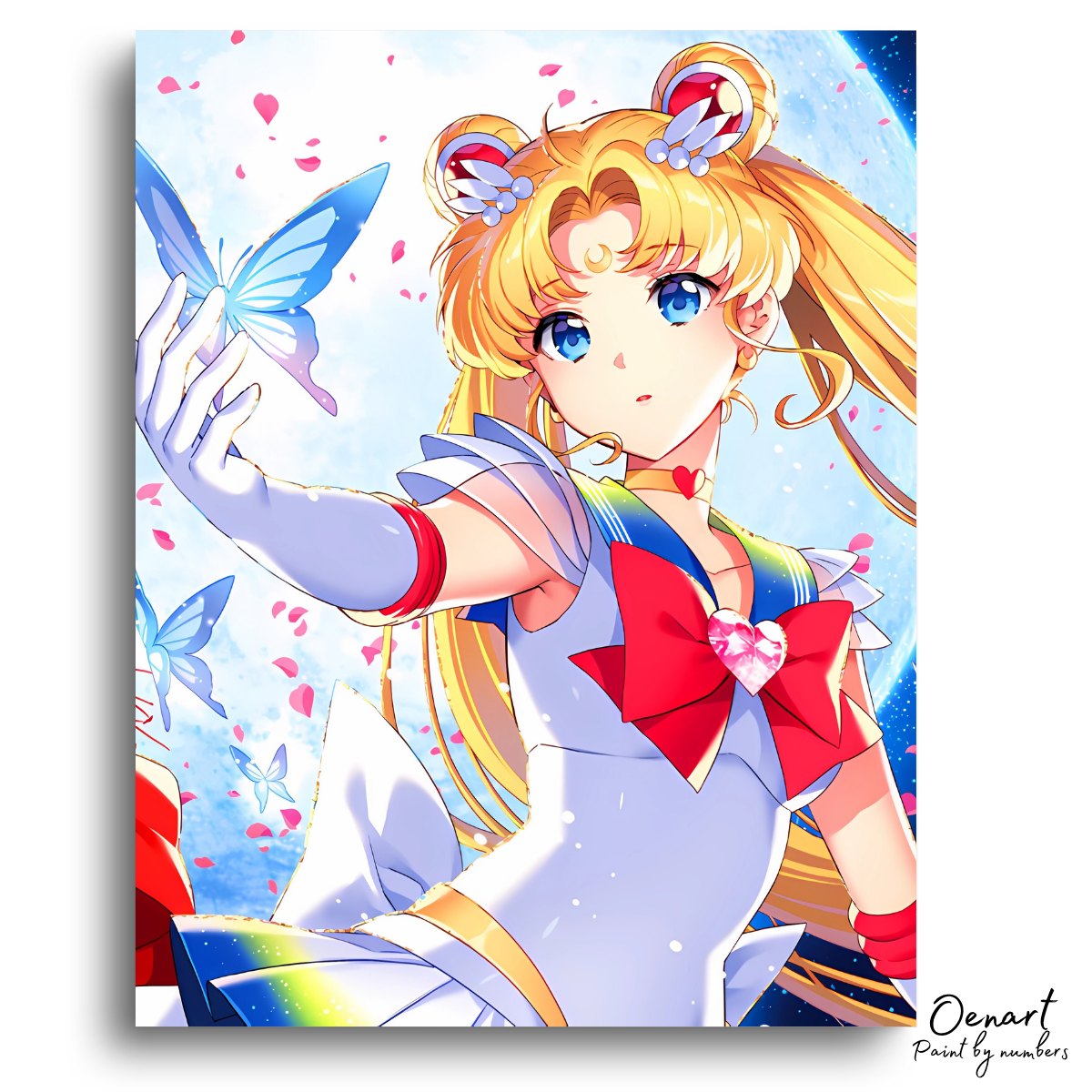 Sailor Moon: Adorable - Anime Paint By Numbers Kit