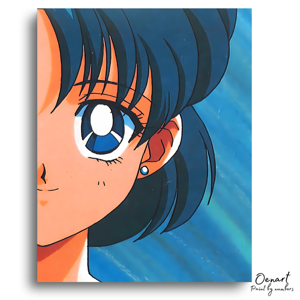 Sailor Moon: Ami Mizuno - Anime Paint By Numbers Kit