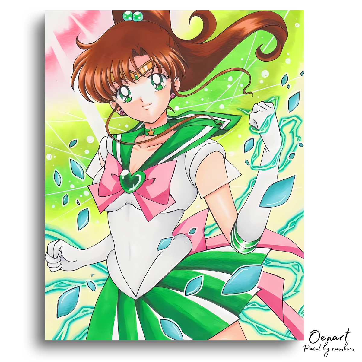 Sailor Moon: Cute Sailor Jupiter - Anime Paint By Numbers Kit