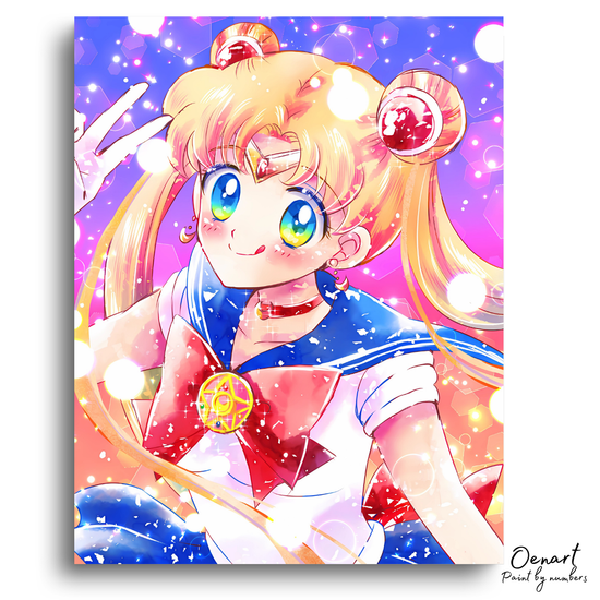 Sailor Moon: Joyful Power - Anime Diamond Painting