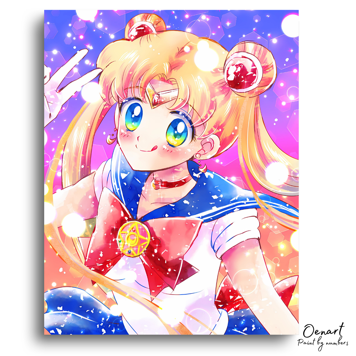 Sailor Moon: Joyful Power - Anime Paint By Numbers Kit