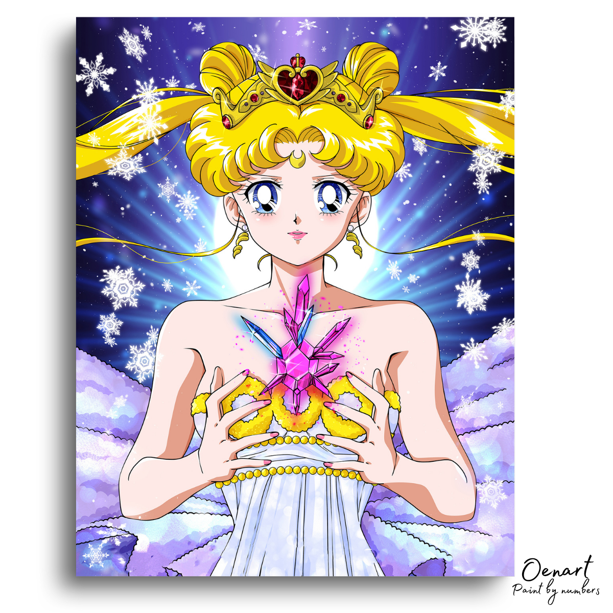 Sailor Moon: Kawaii Moon Princess - Anime Paint By Numbers Kit