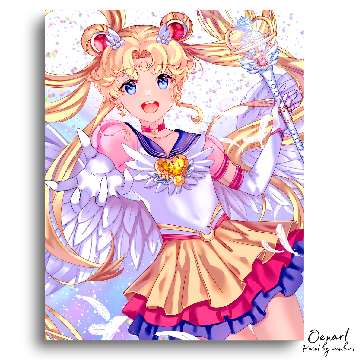 Sailor Moon: Kawaii Smile - Anime Paint By Numbers Kit